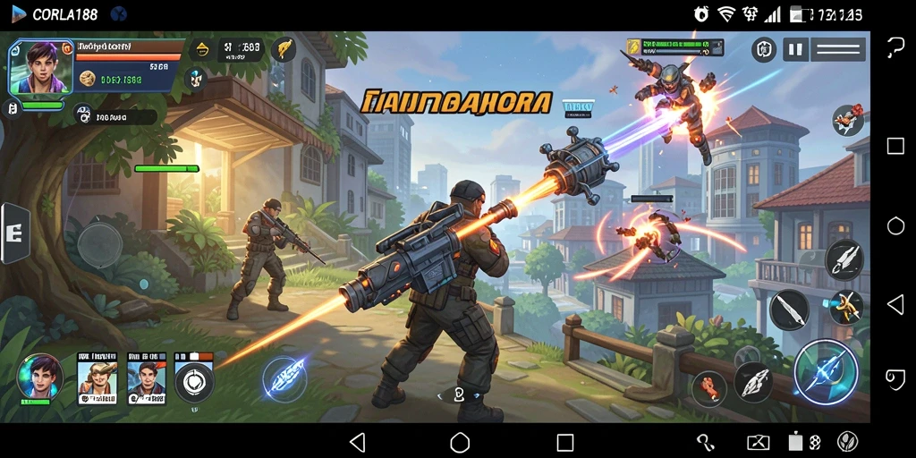 Tampilan antarmuka aplikasi CORLA188 yang user-friendly dan fungsional.
