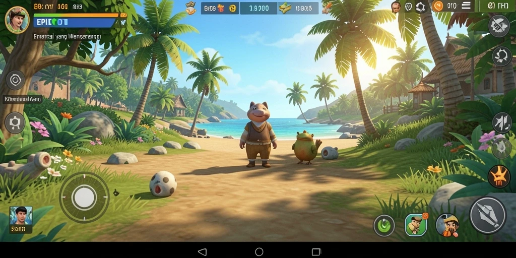 Screenshot dari gameplay EPICTOTO yang seru dan penuh warna.