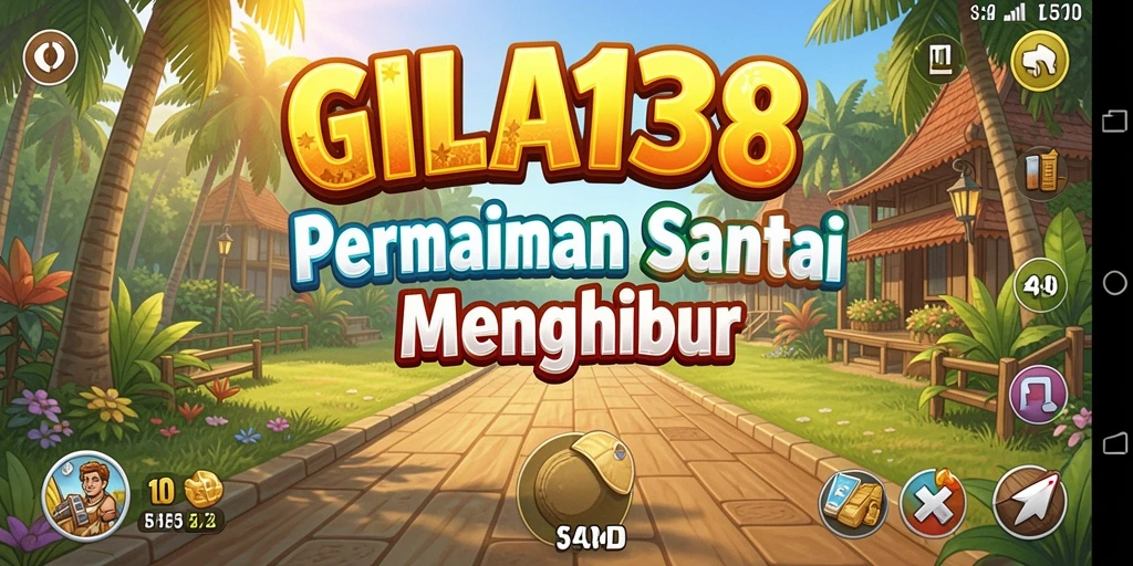 Tampilan gameplay GILA138 yang menarik dan ceria.