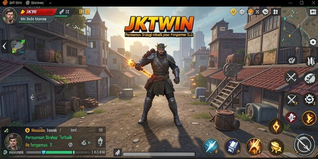 Tampilan gameplay SLG yang intens dan mendebarkan.