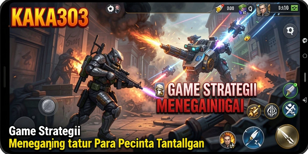 Tampilan menarik dari gameplay strategi KAKA303.