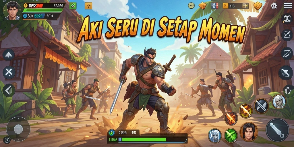 Screenshot gameplay RP62RP menampilkan aksi mendebarkan dan grafis memukau.