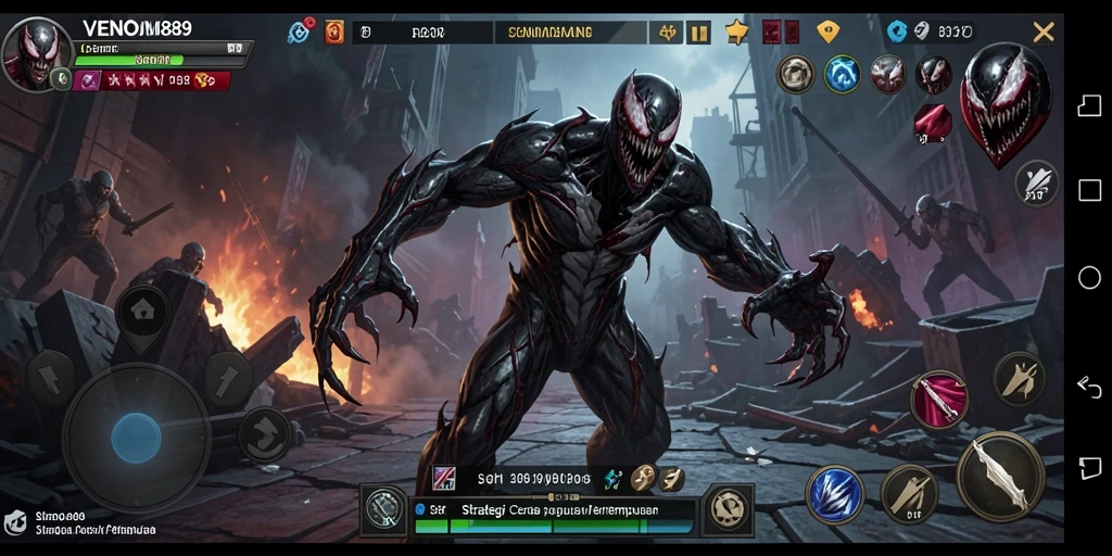 Tampilan gameplay menakjubkan dari VENOM889 yang mendebarkan.
